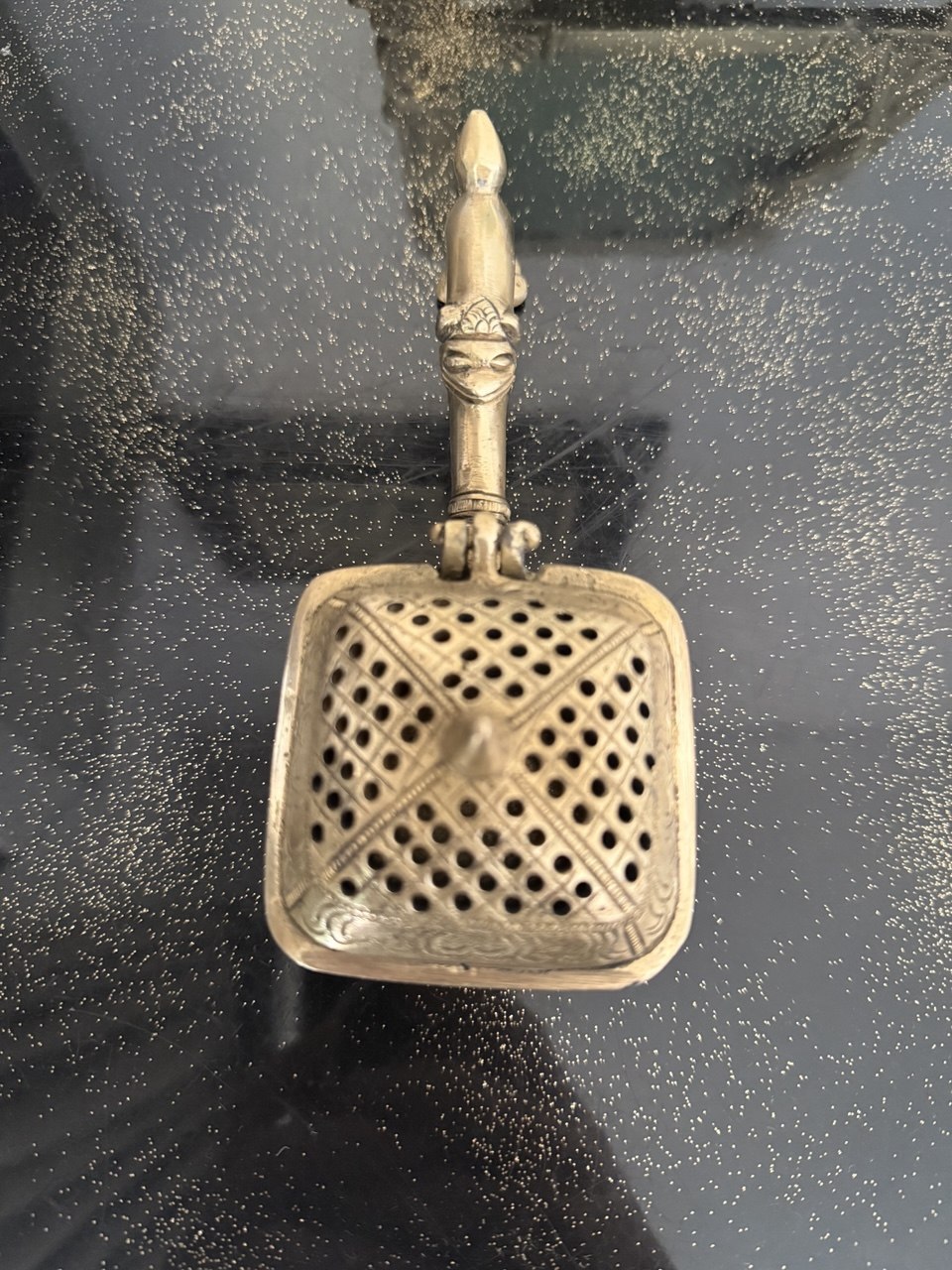 Indian Silver Incense Burner